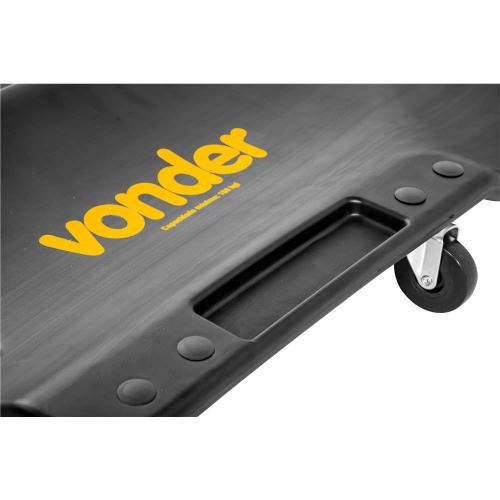 Carrinho esteira para mec�nico 89,6 cm 150 Kg com apoio de cabe�a