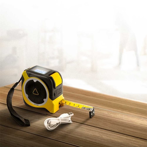 Trena a laser leitura 40 m com trena de ao 5 m