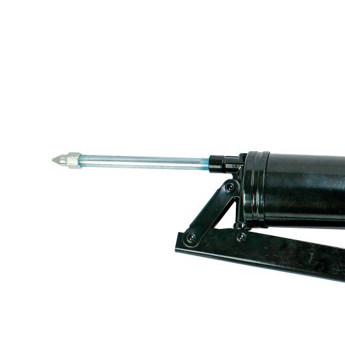 Bomba manual para graxa 500 gramas com extensão rígida e flexível Bomba manual para graxa 500 gramas com extensão rígida e flexível