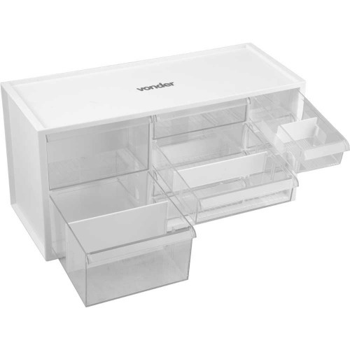 Organizador pl�stico com 10 gavetas - OPV 0378