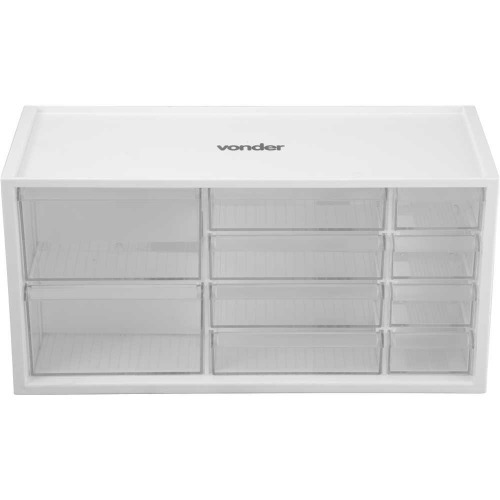 Organizador pl�stico com 10 gavetas - OPV 0378