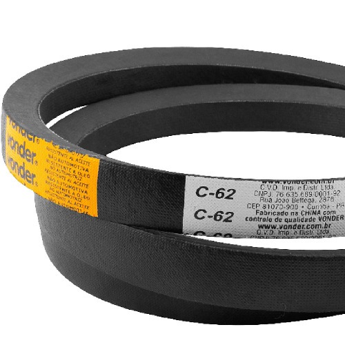 Correia em V perfil C industrial - C-62 Correia em V perfil C industrial - C-62