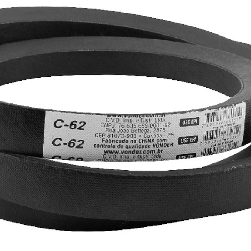 Correia em V perfil C industrial - C-62 Correia em V perfil C industrial - C-62