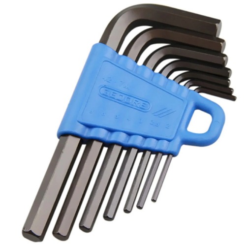 Jogo de chave allen 2 a 8 mm com 7 peças - 42 - 7M Jogo de chave allen 2 a 8 mm com 7 peças - 42 - 7M