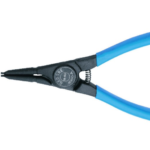 Alicate bico reto para anis externos ao cromo vandio 3/8