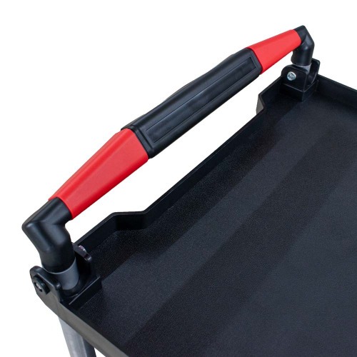 Carrinho para ferramentas aberto dobr�vel com 3 bandejas - Detailers