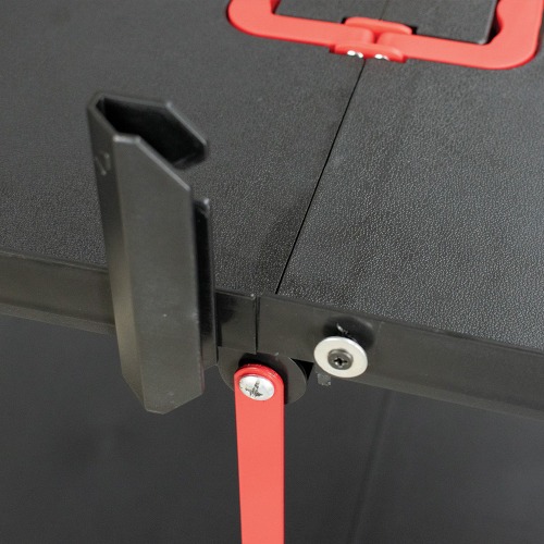 Carrinho para ferramentas aberto dobr�vel com 3 bandejas - Detailers