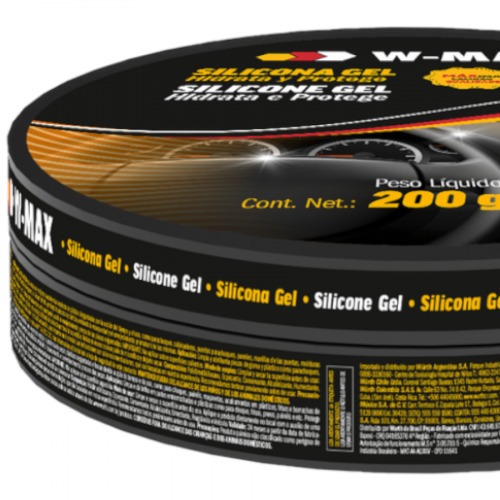 Silicone em gel para automotivo 200g - W-Max Silicone em gel para automotivo 200g - W-Max