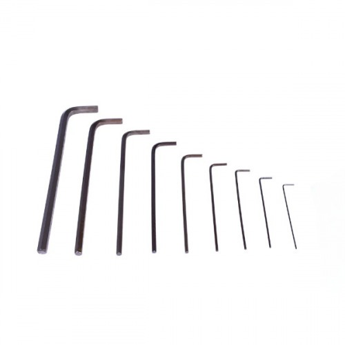 Jogo de chave allen longa 1,5 a 10 mm com 9 peas - 42L-9M