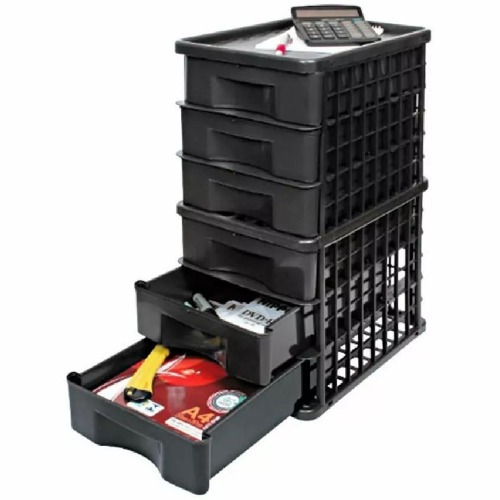 Organizador plástico com 6 gavetas - GV39 Organizador plástico com 6 gavetas - GV39