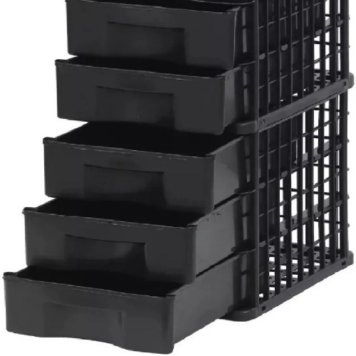 Organizador plástico com 6 gavetas - GV39 Organizador plástico com 6 gavetas - GV39