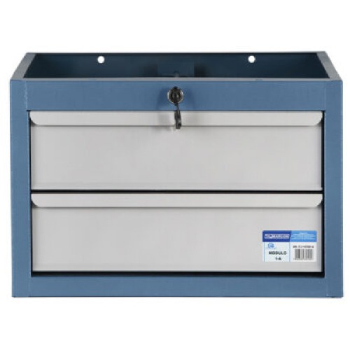 Módulo com 2 gavetas para bancada modular Módulo com 2 gavetas para bancada modular