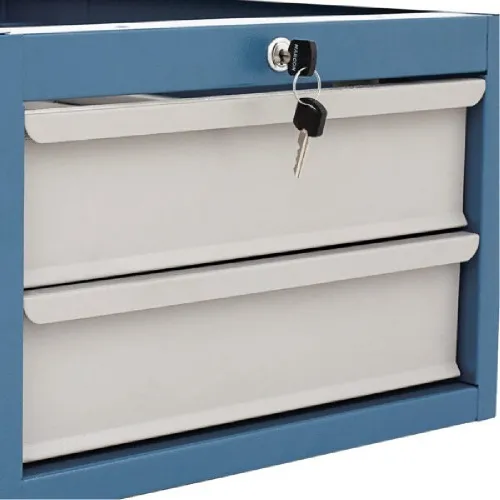 Módulo com 2 gavetas para bancada modular