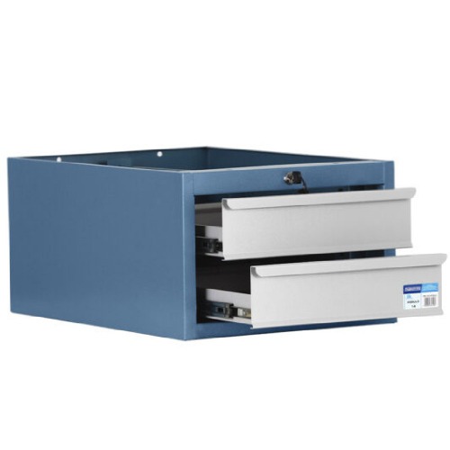 Módulo com 2 gavetas para bancada modular Módulo com 2 gavetas para bancada modular