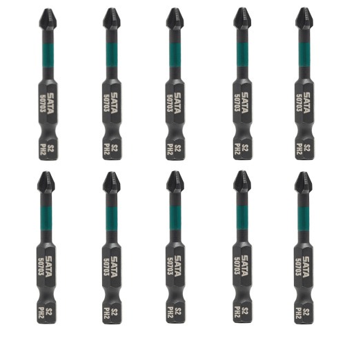 Bit phillips de impacto com encaixe de 1/4 Bit phillips de impacto com encaixe de 1/4