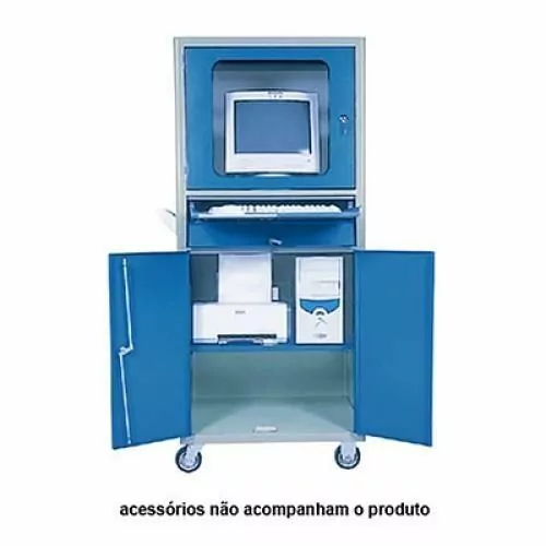 Rack fechado com rodas para computador - CR-29
