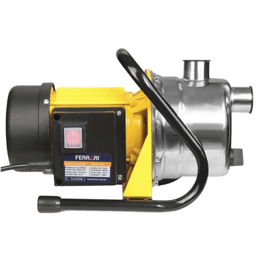 Motobomba periférica autoaspirante 1 hp - JETI-100 220V Motobomba periférica autoaspirante 1 hp - JETI-100 220V