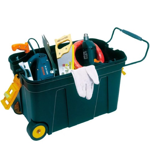 Caixa de ferramentas ba com rodas capacidade 15Kg - CR01