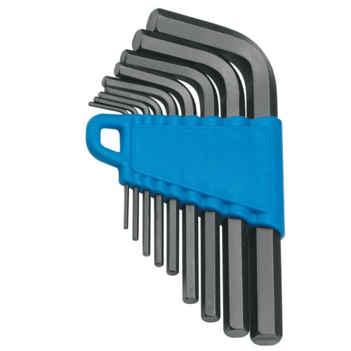 Jogo de chave allen 1,5 a 10 mm com 9 peças - 42-9M Jogo de chave allen 1,5 a 10 mm com 9 peças - 42-9M