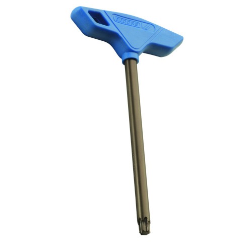 Chave hexalobular com cabo T25 Aço cromo-vanádio 42TX-T25 Chave hexalobular com cabo T25 Aço cromo-vanádio 42TX-T25