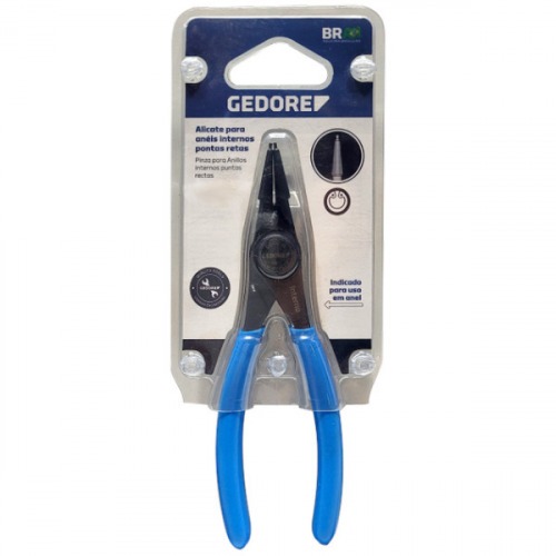 Alicate para anéis internos bico reto 11.15/16 Alicate para anéis internos bico reto 11.15/16