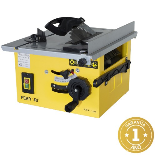 Serra circular de bancada 8" 1200 watts - SCM -1200W  220V