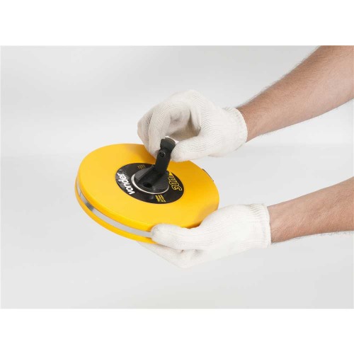 Trena de fibra de vidro 30M com caixa fechada Trena de fibra de vidro 30M com caixa fechada