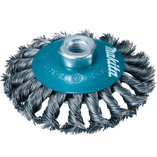 Escova de a�o circular torcida tipo c�nica 4.1/2