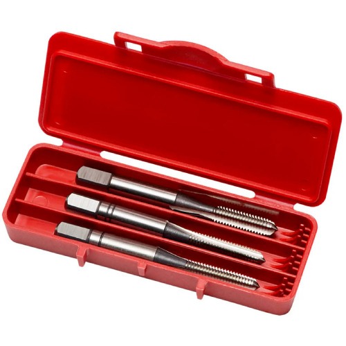 Jogo de macho manual de ao rpido 12 x 1,75 mm 3 peas - E100M12NO8