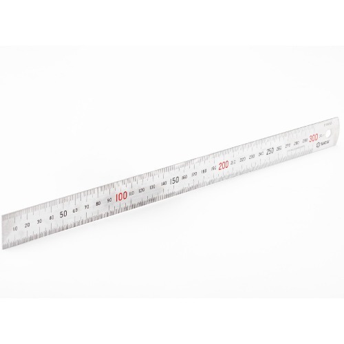 Escala mtrica em ao inoxidvel 300 mm - ST91402