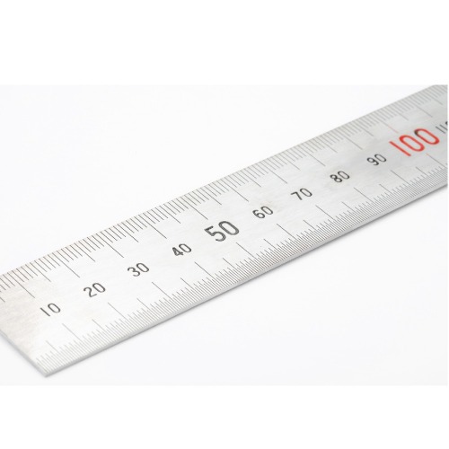 Escala mtrica em ao inoxidvel 300 mm - ST91402