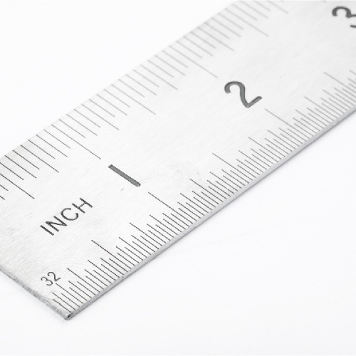 Escala mtrica em ao inoxidvel 500 mm - ST91402