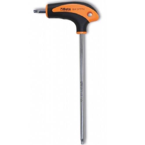 Chave hexalobular com guia T-30 x 206 mm cabo T - BW 97TTX