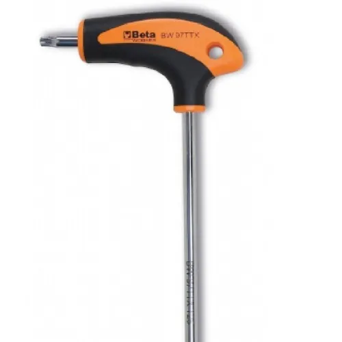 Chave hexalobular com guia T-27 x 206 mm cabo T - BW 97TTX - Beta