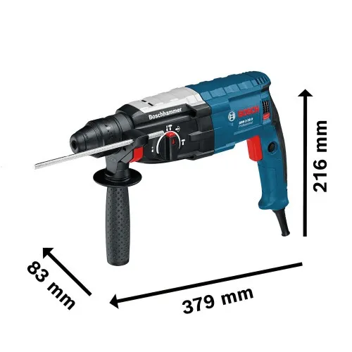 Martelete Perfurador e Rompedor 850W 3,2 joules SDS Plus com maleta - GBH 2-28D   220V