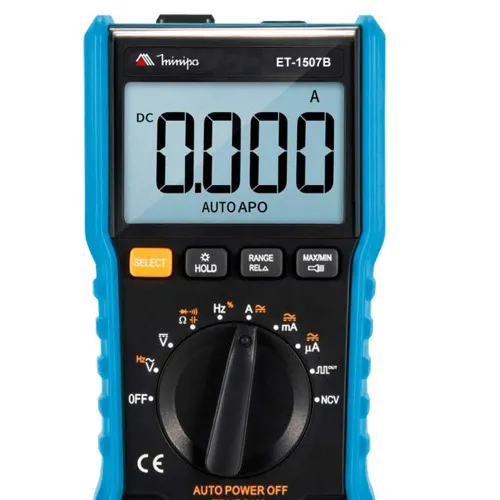 Multímetro digital portátil 600 volts CAT III - ET-1507B