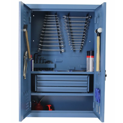 Armário para ferramentas com 3 gavetas e 1 prateleira 98 x 65 x 23 cm - NA-1 Armário para ferramentas com 3 gavetas e 1 prateleira 98 x 65 x 23 cm - NA-1