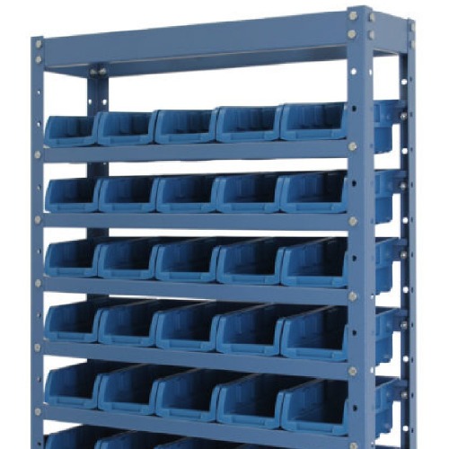 Estante metlica com 30 gavetas n3 azul - NE30/3A