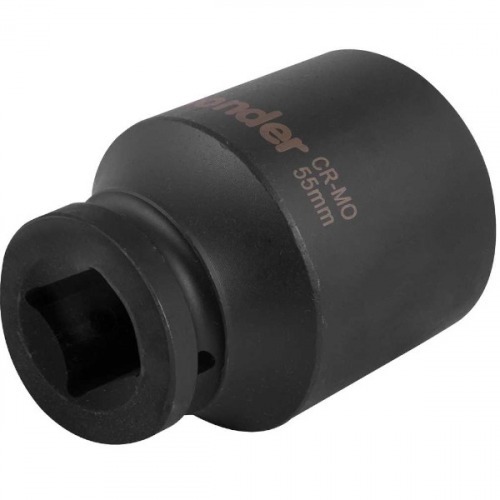 Soquete sextavado de impacto longo 55 mm encaixe 1