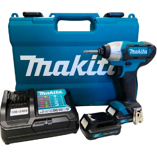 Parafusadeira de impacto a bateria 12V com 2 baterias - TD110DWYE