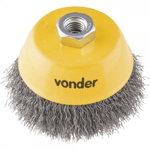 Escova de aço tipo copo ondulada 4 Escova de aço tipo copo ondulada 4