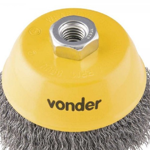 Escova de aço tipo copo ondulada 4 Escova de aço tipo copo ondulada 4