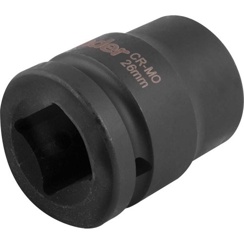 Soquete sextavado de impacto 26 mm encaixe 3/4