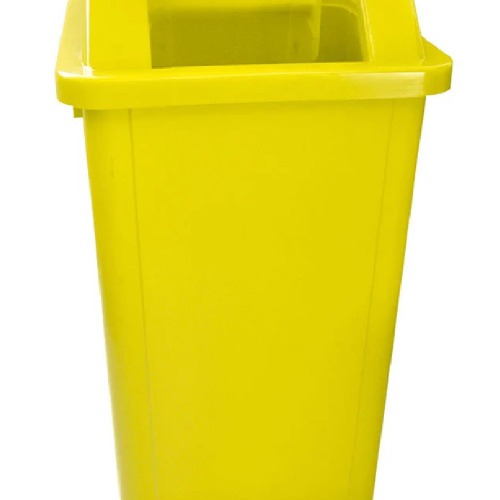 Cesto coletor de lixo 60L tampa basculante Sem adesivo  - CV61 Cesto coletor de lixo 60L tampa basculante Sem adesivo  - CV61