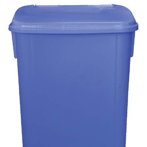 Cesto coletor de lixo com pedal 100L com rodas - CP11AZ