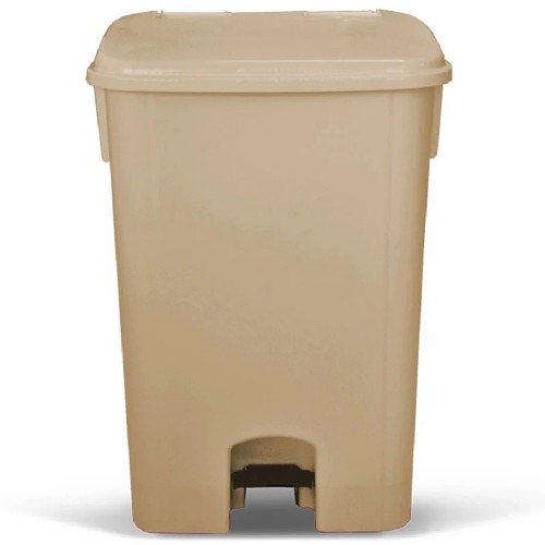 Cesto coletor de lixo com pedal 100L com rodas - CP11BG