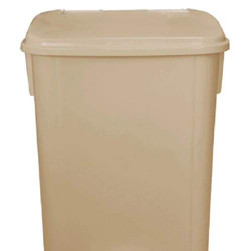 Cesto coletor de lixo com pedal 100L com rodas - CP11BG