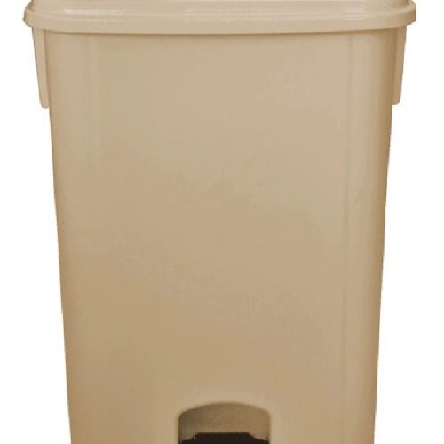 Cesto coletor de lixo com pedal 100L com rodas - CP11BG