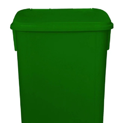 Cesto coletor de lixo com pedal 100 litros com rodas - CP11VD