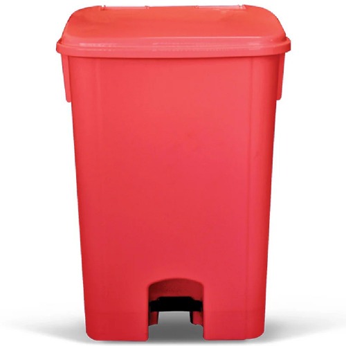 Cesto coletor de lixo com pedal 100L com rodas - CP11VM